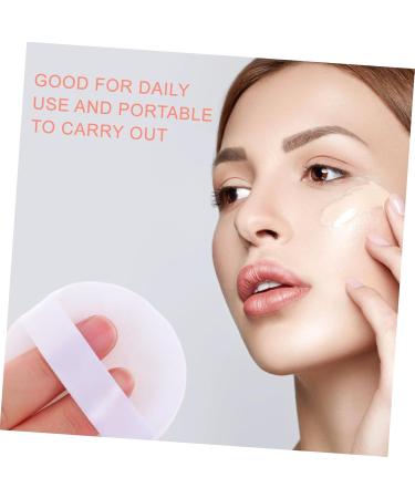 Didiseaon Box Powder Puff Case Makeup Cosmetic Jars Loose Powder Bottle Makeup Cases Makeup Powder Puff Pink - Buy Online on GoSupps.com
