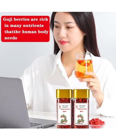Goji Berries 14.1OZ/400g Wolfberry Special Grade Goji Berry Dried Fruit Berry Whole & Large No Sulfur No Addition Great for Drinks Snacks Beverages  - Buy Online on GoSupps.com