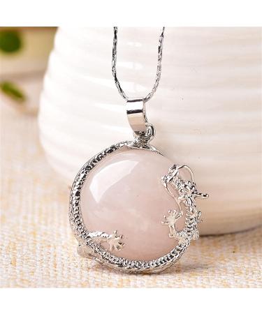 1PC Natural Crystal Amethyst Rose Quartz Dragon Pendant Jewelry Quartz Jewelry Couple Ornament Reiki Stone ERTEYIN (Color : Aventurine) - Buy Online on GoSupps.com