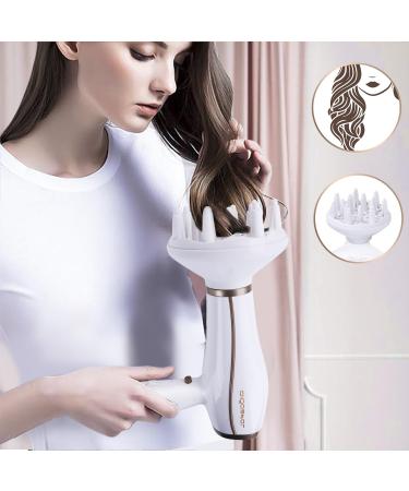 Aigostar Luna Professional Hair Dryer 2200W Negative Ion 2 Speed 3 Temperature Levels + Cold Air Button Folding Handle - Buy Online on GoSupps.com