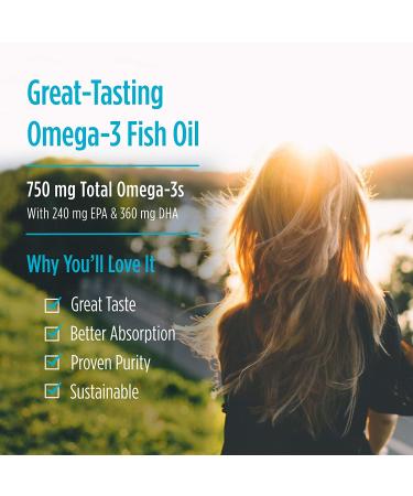 Nordic Naturals Arctic Cod Liver Oil 1000 mg - 180 Softgels | Lemon Flavor - Buy Online on GoSupps.com