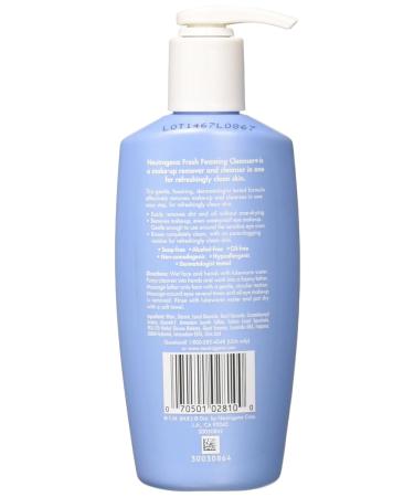 Neutrogena Fresh Foaming Facial Cleanser & Makeup Remover - 6.7 oz (Pack of 2) - Buy Online on GoSupps.com