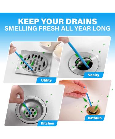 Buy Drain Sticks x48 Fast & Effective Drain Cleaning for Sinks Baths & Showers | Prevent Blockages & Odors - International Shipping - Buy Online on GoSupps.com