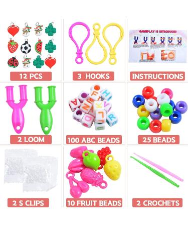 2000+ Rubber Band Bracelet Kit | Loom Bracelet Making Set for Kids | Refill Loom Set with Rubber Bands | Bracelet Making Kit - Buy Online on GoSupps.com