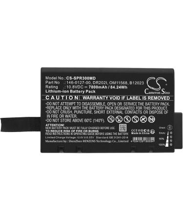 Battery Replacement for Spacelabs 146-0127-00 146-0130-00 B12023 DR202I OM11568 | International Shipping Available - Buy Online on GoSupps.com