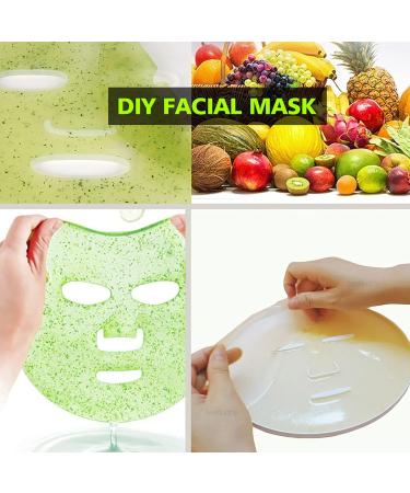 NDLLGOF Fruit Face Mask Maker Machine - DIY Vegetable Facial Pack Kit with Collagen Pills | Smart Automatic Beauty Machine for Facial/Eyes SPA - Buy Online on GoSupps.com