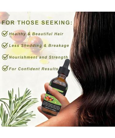 Godpqiui Hair Restoration Oil 60ml Thickening Repair Moisturizing Hair Oil For Split Ends & Hair Breakage for Split Ends Hair Thinning Hair Loss Shine Heat Styling Men - Buy Online on GoSupps.com