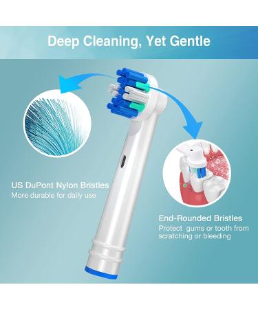 Oral-B Replacement Brush Heads (16 Pack) - Compatible with Pro 1000 & 7000 - Includes Sensitive, Floss, Precision & Whitening - Buy Online on GoSupps.com