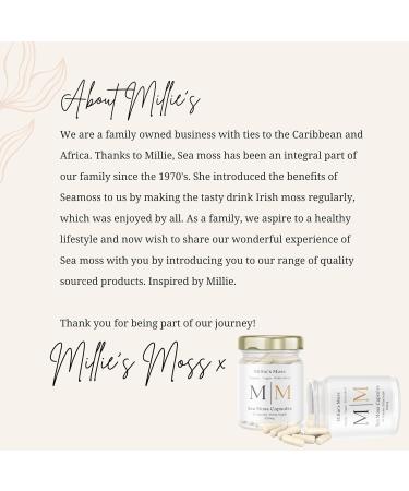 MORG Organic Sea Moss Capsules - 60 Vegan Friendly Capsules for Thyroid Support - Caribbean Sourced Raw Sea Moss Powder - Immune Boost with Bladderwrack - Buy Now! - Buy Online on GoSupps.com