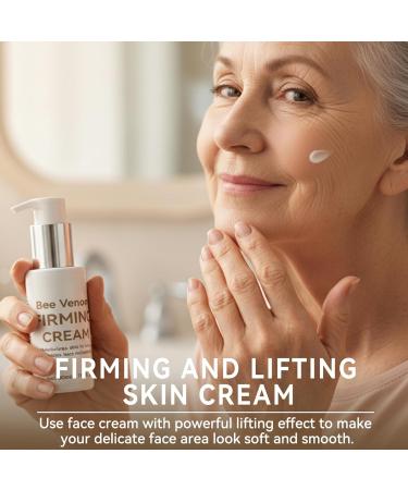 Helbr Bee Venom Firming & Lifting Cream - Wrinkle Reducing Face & Body Moisturizer to Minimize Pores Nourish Dry Skin & Restore Radiance For All Skin Types 80ml - Buy Online on GoSupps.com