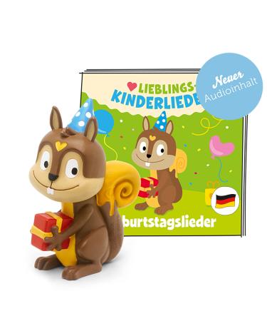 Tonies hearing characters for Toniebox favorite children's songs-birthday songs children's songs for children from 3 years playing time approx. 60 minutes single - Buy Online on GoSupps.com