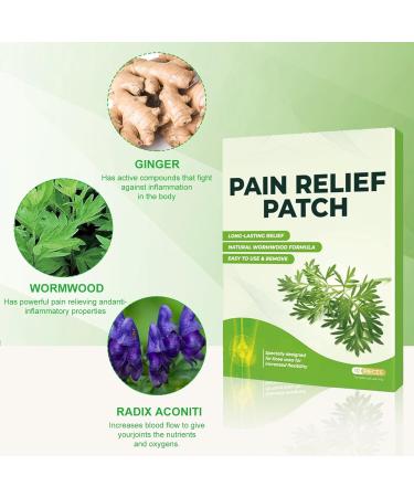 40pcs Pain Relief Corrugated Heat Patch - Original Knee Plaster for Arthritis & Muscle Pain Relief - Suitable for Shoulders Back & Knees - Buy Online on GoSupps.com