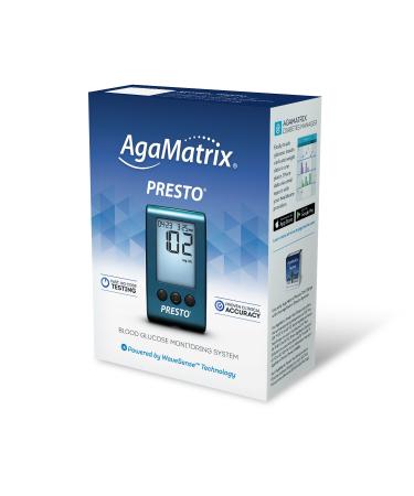 AgaMatrix Presto Blood Glucose Meter