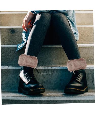 Buy Besportble Women's Faux Fur Boot Cuff Covers - Stylish Ankle Warmers for Ultimate Comfort - Buy Online on GoSupps.com