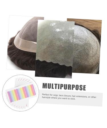 Didiseaon 8 Sheets Traceless Wig Film Hair Tape Lace Wig Toupee Tape Wig Adhesive for Lace Front Hair Ribbon Wig Sticker Bald Cap Adhesive Lace Tape Double Sided Glue Hair Spray - Buy Online on GoSupps.com