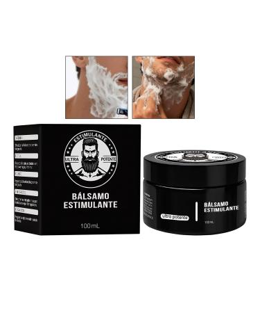 Beard Cream Solution for Repairing Split Ends 100 ml For Mustaches | Men's Facial Grooming Cream Daily Routine After Shaving Care Improvement