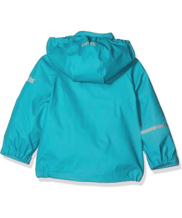 CareTec Kids Rain Jacket 80 Turquoise Blue - Waterproof PU, Unisex, No Fleece | 968 - Buy Online on GoSupps.com