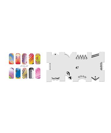 Fingernail stencil (airbrush nail art) Fengda JFH03-047