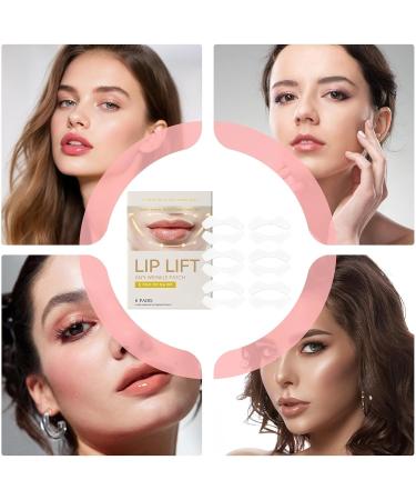 Lip Wrinkle Plasters 6 Pairs 5x7cm Lip Anti Wrinkle Pads Lifting Moisturizing Skin Care Patches Line Care Treatment For Overnight Recovery Daily Hydration and Smoothing Use - Buy Online on GoSupps.com