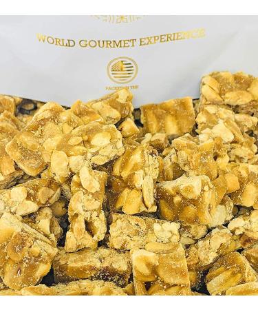 SweetGourmet Original Butter Peanut Squares Candy - 2 Pounds | Delicious Treats - Buy Online on GoSupps.com