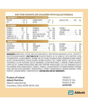 Similac Pure Bliss Infant Formula 24.7 Oz - Non-GMO & Modeled After Breast Milk - Buy Online on GoSupps.com
