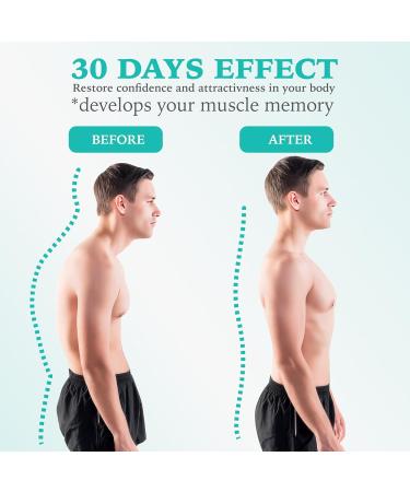 Posture Corrector - Adjustable Back & Shoulder Brace for Pain Relief | Improve Posture & Muscle Memory - Buy Online on GoSupps.com