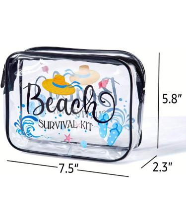 Toiletry Bag Women Clear Wash Bag Waterproof Clear Travel Toiletry Bag Cosmetic Makeup Bags Girls Wash Bag Holiday Travel Bag for Toiletries Cosmetics Bag (B) - Buy Online on GoSupps.com