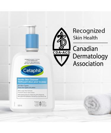 Cetaphil Gentle Skin Cleanser - 500ml - Buy Online on GoSupps.com