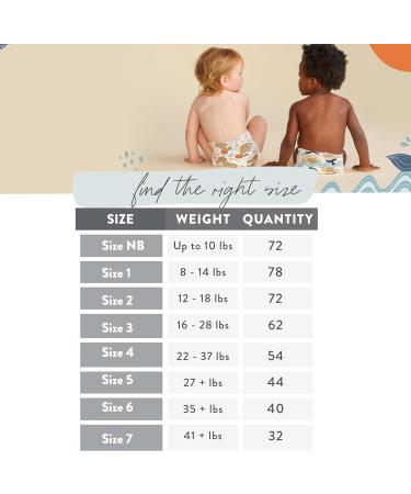 The Honest Company Clean Conscious Diapers - Young at Heart + Rose Blossom - Size 2 - 72 Diapers  - Buy Online on GoSupps.com