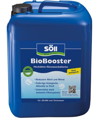 S ll 80409 Biobooster & Filter Starter Bacteria Bundle - Natural Pond Bacteria for Clear Water | 5L Biobooster + 250g Starter for 150 000L Ponds - Buy Online on GoSupps.com
