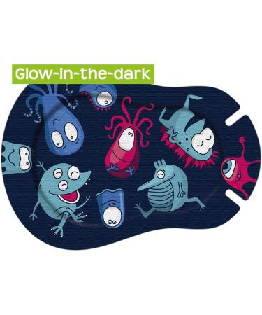 Buy Ortopad Bamboo Adhesive Eye Patches for Boys - 30 Pack Regular Size Monster Truck & Glow in The Dark Fire Truck - Buy Online on GoSupps.com