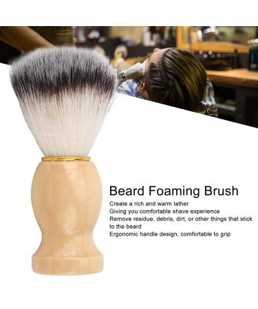 Razor Brush & Beard Foam Brush for Men | Soft Hair-Rich Foam Compact & Lightweight | Perfect for Salon Use - Buy Online on GoSupps.com