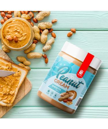 Cheat Meal Nutrition Peanut Butter Cream 1000g Crispy Peanut Butter Protein Nut Butter No Sugar Added Healthy Snacks 100% Vege-Friendly Nuts (Smooth) - Buy Online on GoSupps.com