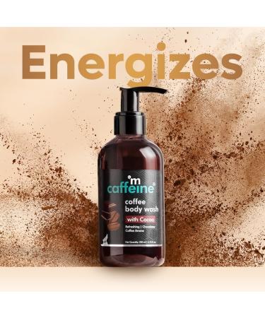 Coffee Body Wash with Cocoa | De-Tan & Deep Cleansing Gel | Vitamin E Enriched | Energizing Chocolate Aroma | Unisex | 200ml - Buy Online on GoSupps.com