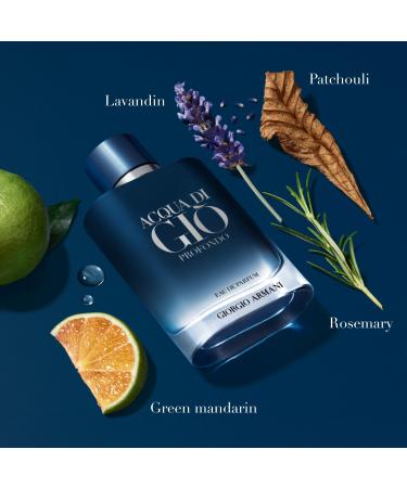 Armani Beauty - Acqua di Gi Profondo - Eau de Parfum - Cologne for Men - Fresh & Aromatic Men s Fragrance - Mandarin Lavender Cedarwood Notes 5 Fl Oz (Pack of 1) - Buy Online on GoSupps.com