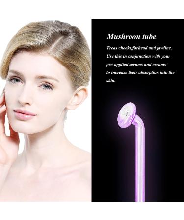 Violet Mushroom Electrode Wand Spare Part for Elitzia ETJX006 Facial Machine - Buy Online on GoSupps.com