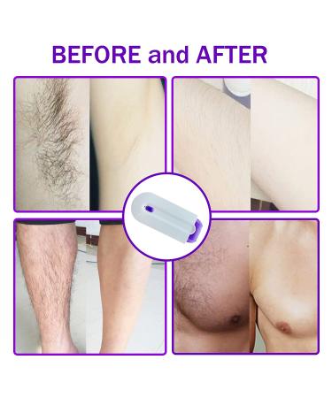 Silky Smooth Hair Eraser - Painless Hair Removal for Any Body Part in Blue - Buy Online on GoSupps.com