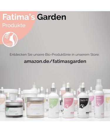 Fatima's Garden Makeup Remover with Argan Oil & Rose Water | Vegan Organic Anti-Aging - 300 ml - Buy Online on GoSupps.com