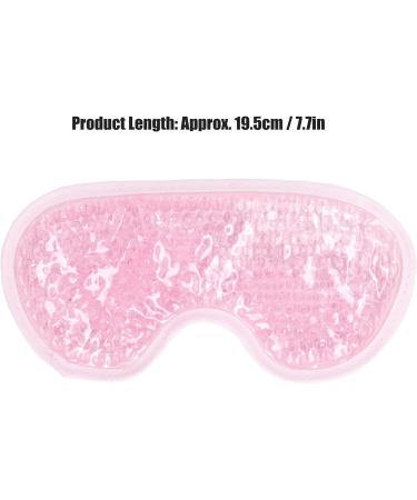  Keenso Eye Cold Pack Gel Eye Mask Cold Therapy Clay Eye Mask for Puffiness Headache Migraine Stress Relief Pink - Buy Online on GoSupps.com