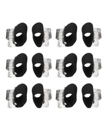 6 Pairs Toe Spacers Separators to Straighten Overlapping Toes Realign Crooked Toes Hammer Toe Soft Flexible Overlapping Bunion Corrector for Men and Women L