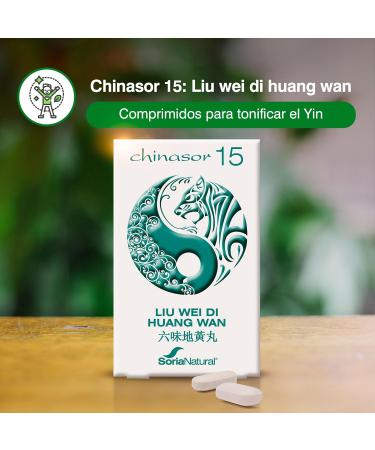 CHINASOR 15 liu wei di is a dietary supplement in traditional tablet form It is particularly suitable for those who are used to tablet form The capacity is 15 liters Ideal for anyone who values h - Buy Online on GoSupps.com