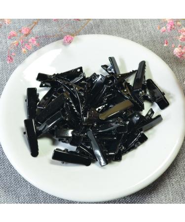 Buy 50 Black Single Prong Alligator Hair Clips | Perfect Hair Accessories | 24mm | International Shipping Available - Buy Online on GoSupps.com