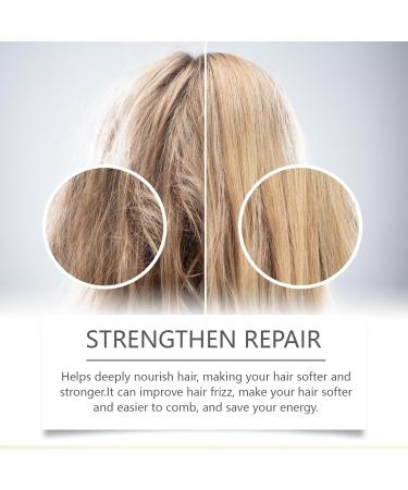 Shantou Yingji Hair rinse with keratin and natural plant extracts rinse conditioner for damaged and weak hair repairs hair damage revives and moisturizes dry hair - Buy Online on GoSupps.com
