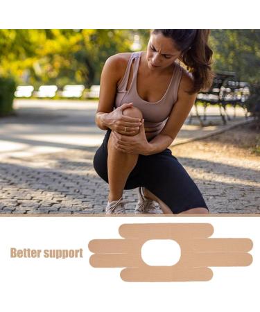 Besreey Knee Tape Pre Cut Athletic Sports Tape for Knee - Breathable Kinesiology Tape Water Resistant Pre-Cut Sports Tape for Knee Patella and Meniscus Skin Color - Buy Online on GoSupps.com