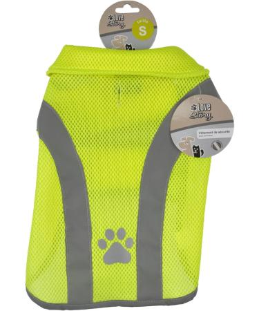 Premium Reflective Dog Rain Jacket - Neon Yellow Safety Vest Water Repellent & Stylish | International Shipping Available - Buy Online on GoSupps.com