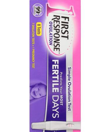 First Response Ovulation & Pregnancy Test Kit - 7 Ovulation & 1 Pregnancy Test - Buy Online on GoSupps.com