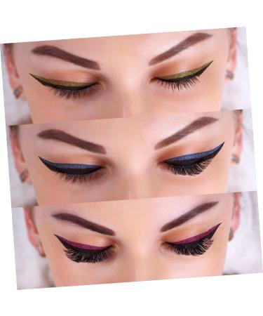 POPETPOP 36 Pairs Anti Sweat Eyeliner Stickers Eyeshadow Green Tape Makeup Tape Eyeliner Tape Tool Prom Man - Buy Online on GoSupps.com