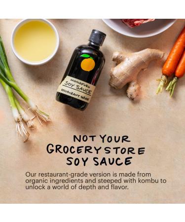 Momofuku Chef-Made Organic Soy Sauce (8 oz) | Umami-Rich Cooking Essential with Kombu - Buy Online on GoSupps.com