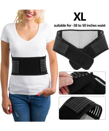 Back Support Belt - Self Heating & Soothing Back Brace Made With Breathable Materials & 20 Magnets For Optimal Pain Relief - Unisex Design For Sciatica Herniated Disc Scoliosis Pain & More(XL) 3 - Buy Online on GoSupps.com