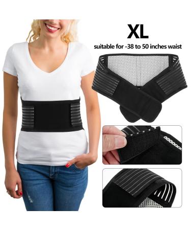 Self-Warming Lumbar Support Belt for Back Pain Relief - Comfort for Men & Women (XL) - International Shipping Available - Buy Online on GoSupps.com